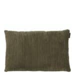 Kissen Cord grün, rechteckig, 57x38 cm