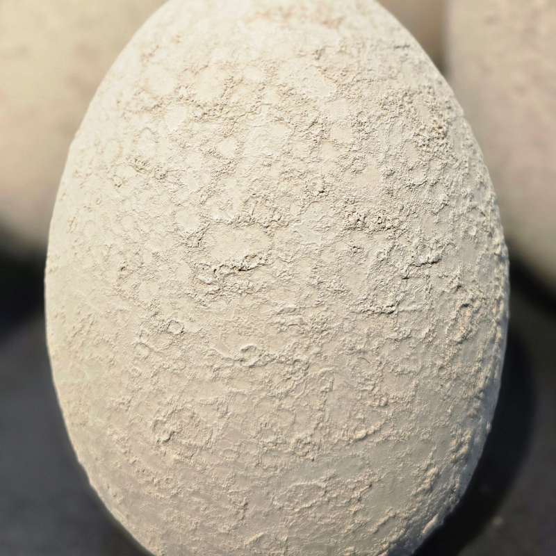 Osterei sand, Keramik, in zwei Grössen