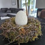 Osterei sand, Keramik, in zwei Grössen