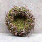 Nest Moos-Bonsai 40 cm, Frühlingsdekoration