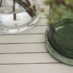 Windlicht Bubble aus Glas grün,gross, von DBKD