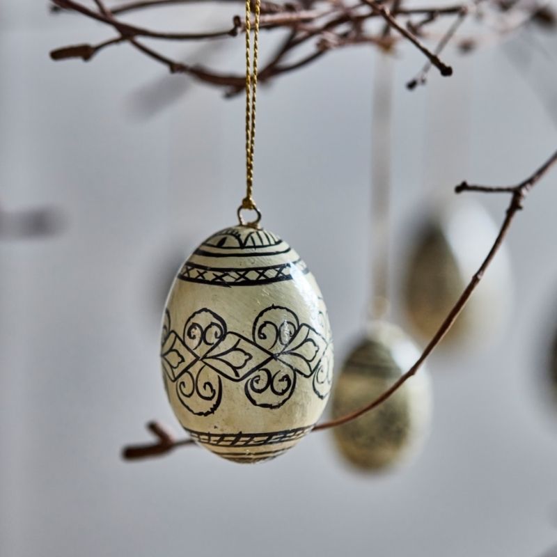 Deko Ostereier 6er-Set – gross