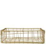 Serviettenkorb Bring von House Doctor, gold