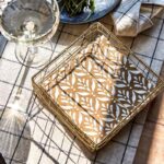 Serviettenkorb Bring von House Doctor, gold