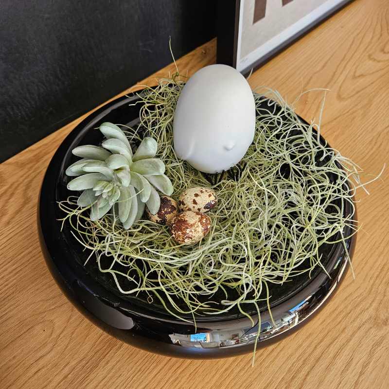 Deko-Schale aus Glas