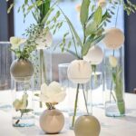 BLOSSOM Ball in 3 Farben, Keramik, von Lübech Living, Durchmesser 9,6 cm, Höhe 9,2 cm