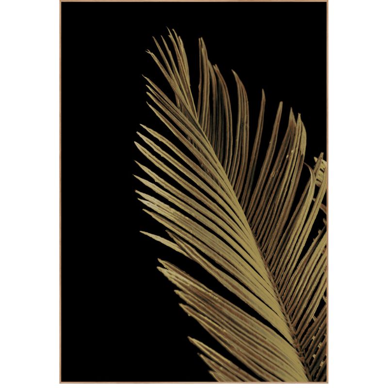 Gerahmtes Bild GOLDEN PALM 50x70 cm