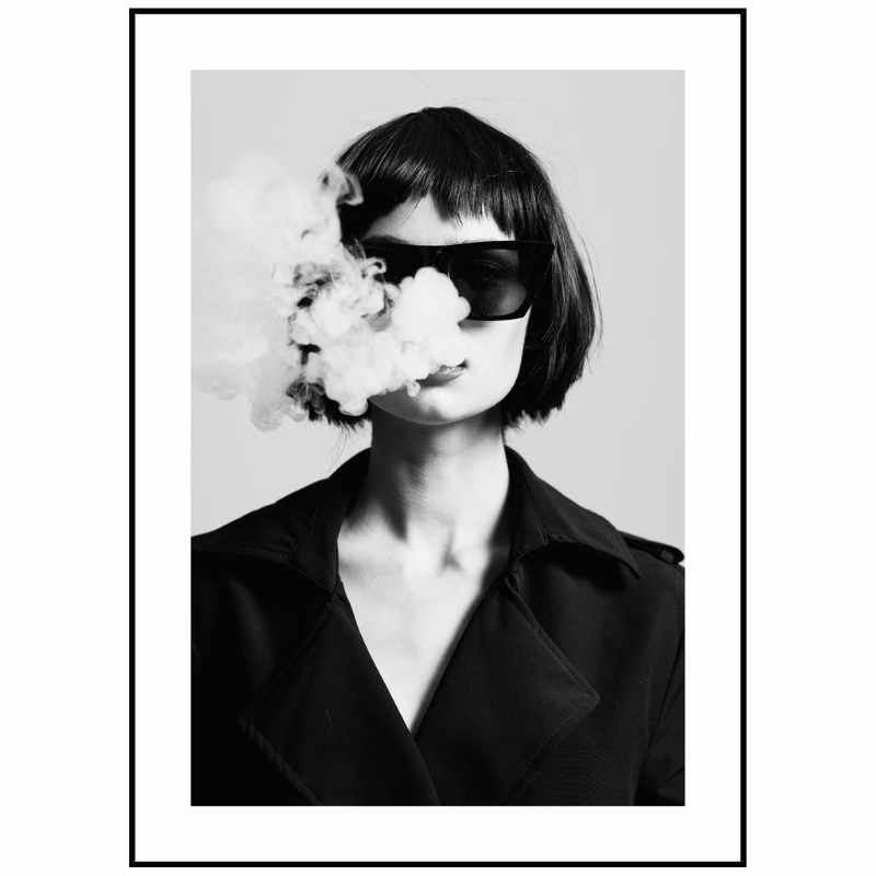 Gerahmtes Bild Okay 50x70 cm
