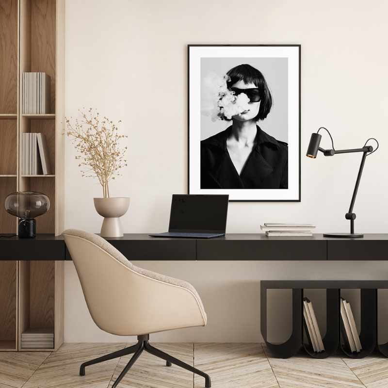 Gerahmtes Bild Okay 50x70 cm
